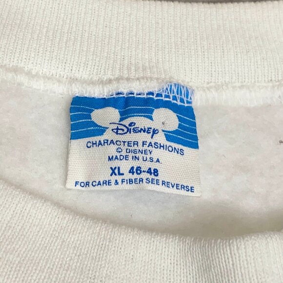Vtg 1991 Disney 20 Magical Years Mickey Mouse Crewneck Sweatshirt XL 90s US Made - Picture 4 of 8